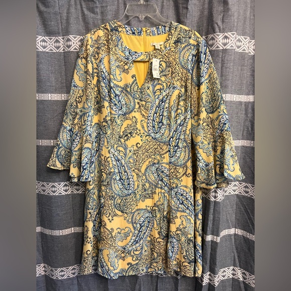 Cato Dresses & Skirts - Cato size 16 Paisley Dress. New with tags. Super cute